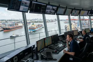 Controlezaal scheepvaart